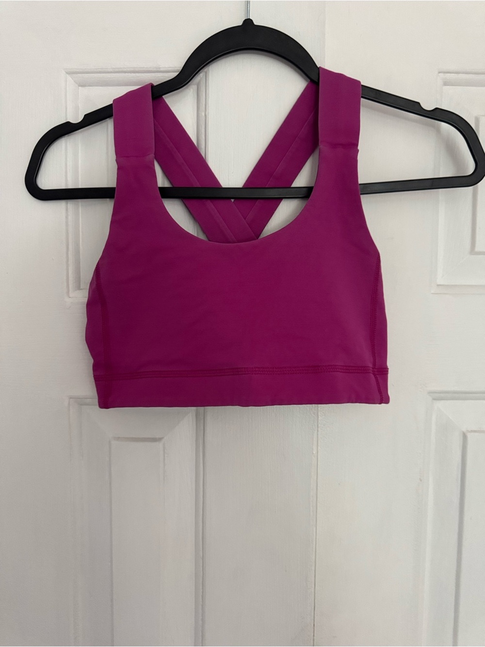 LULULEMON athletica Bright Magenta Cross-Back Sports Bra